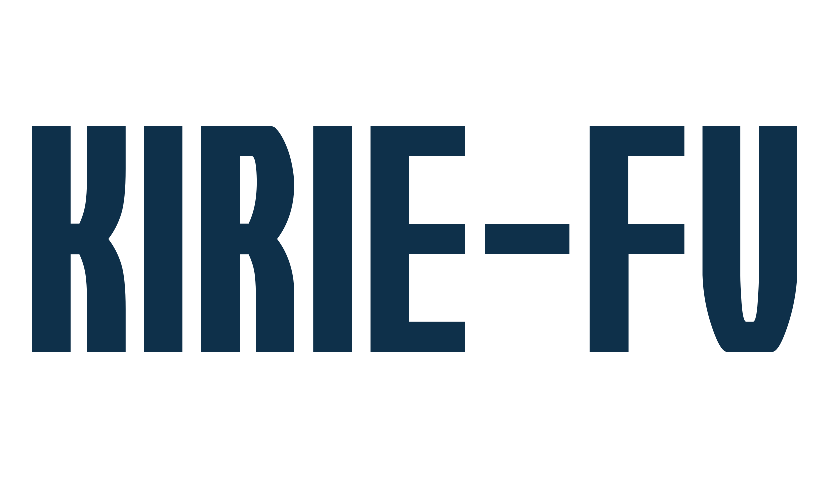 Kirie-Fu, sans serif font preview