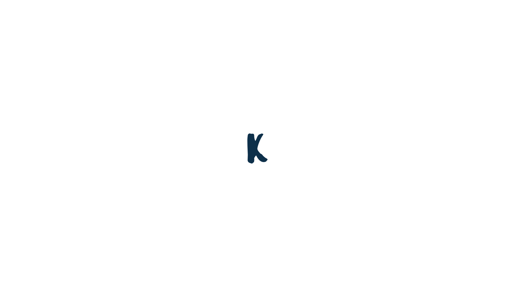 Kitadari, script brush fancy decorative calligraphy font preview