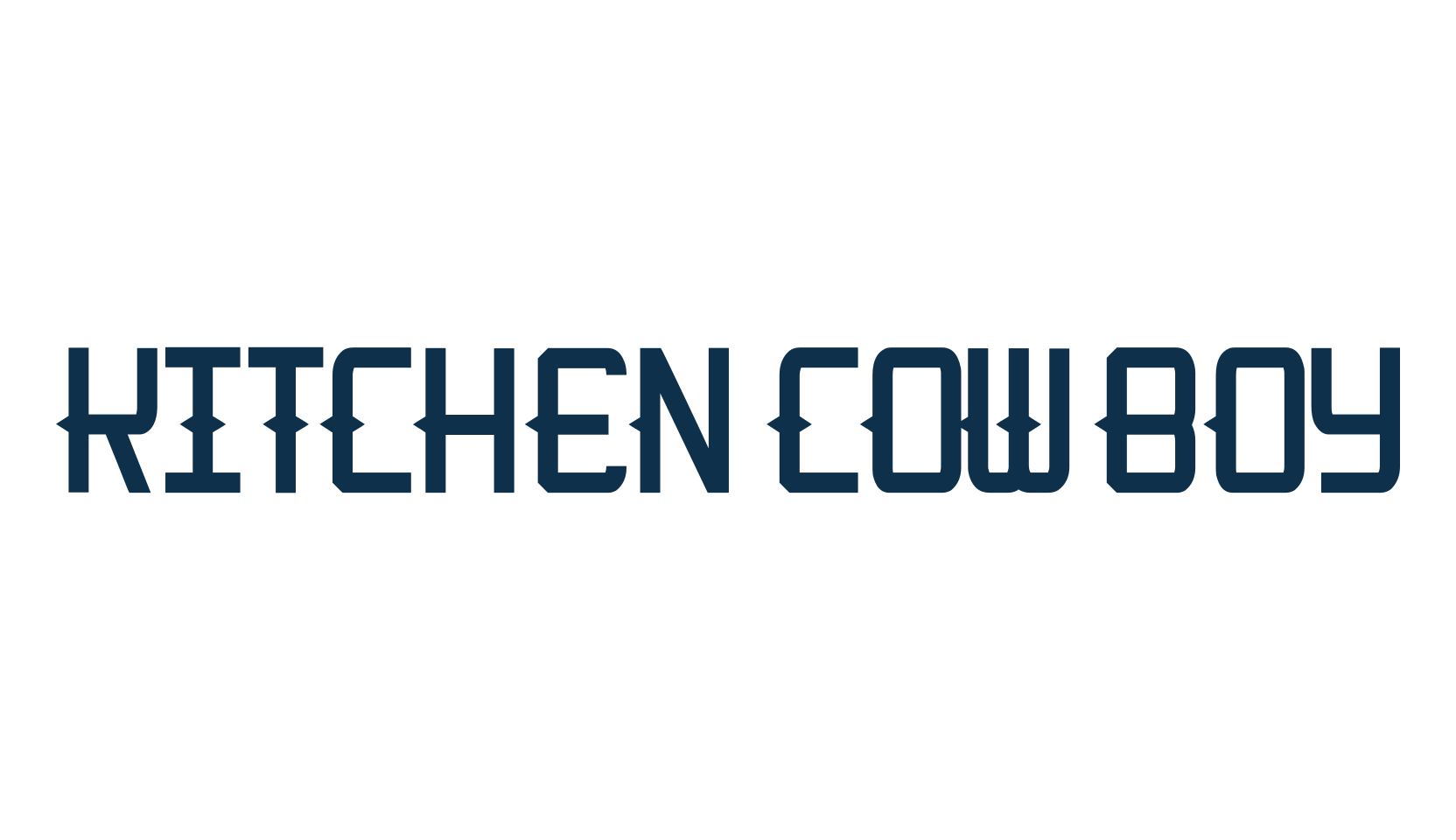 Kitchen Cowboy, western font preview