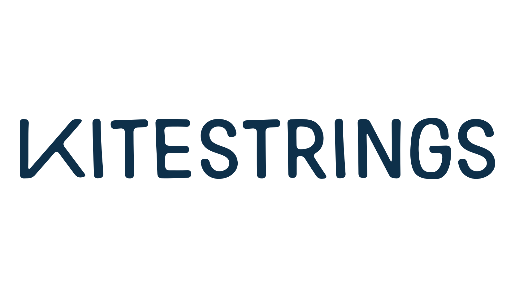 Kitestrings, fancy various decorative font preview