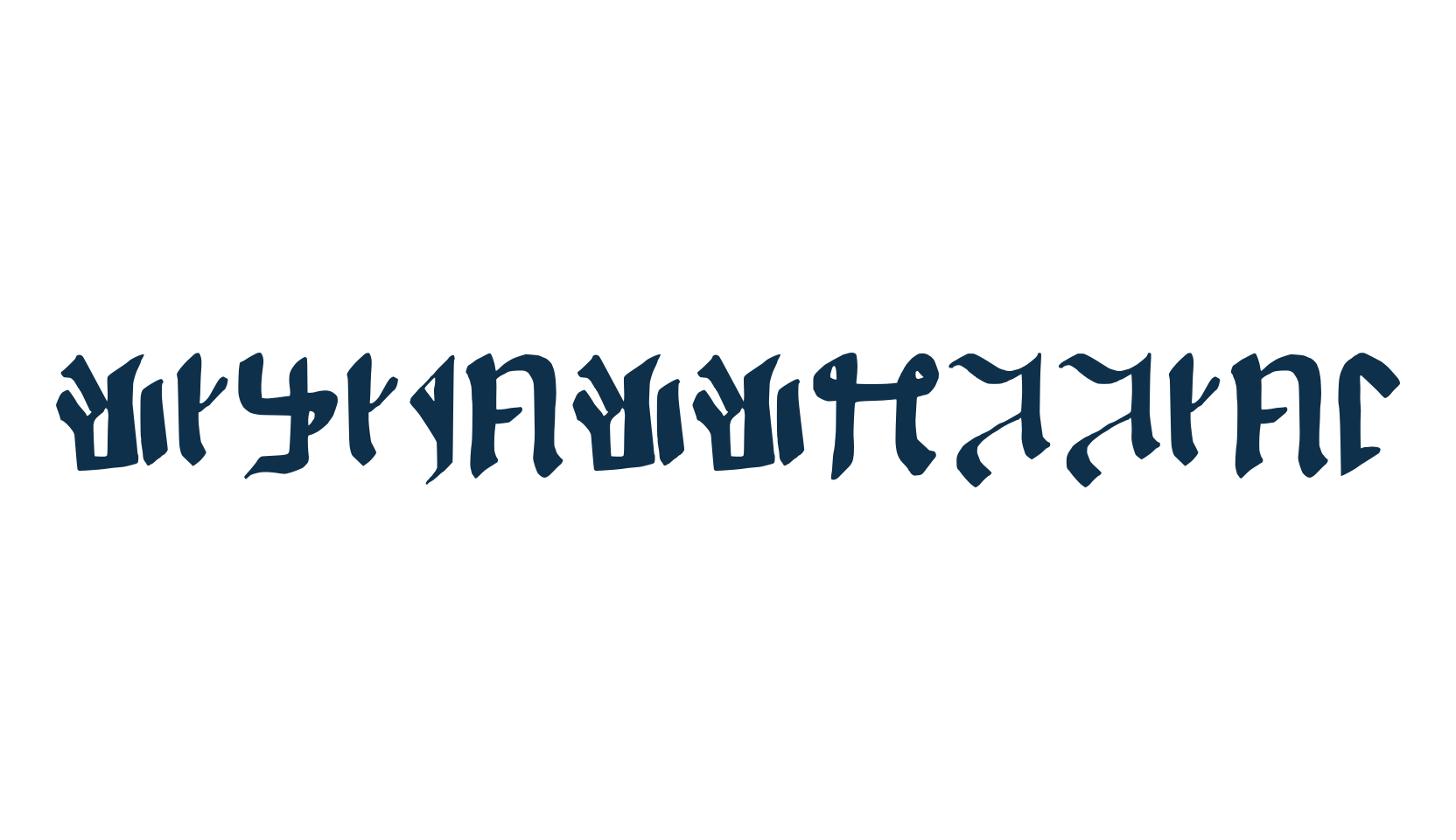 Kitisakkullian, fancy decorative font preview