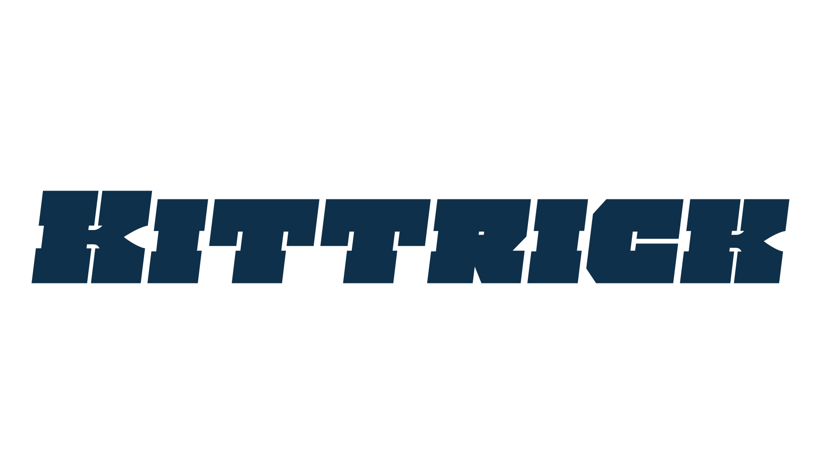 Kittrick, fancy western decorative font preview