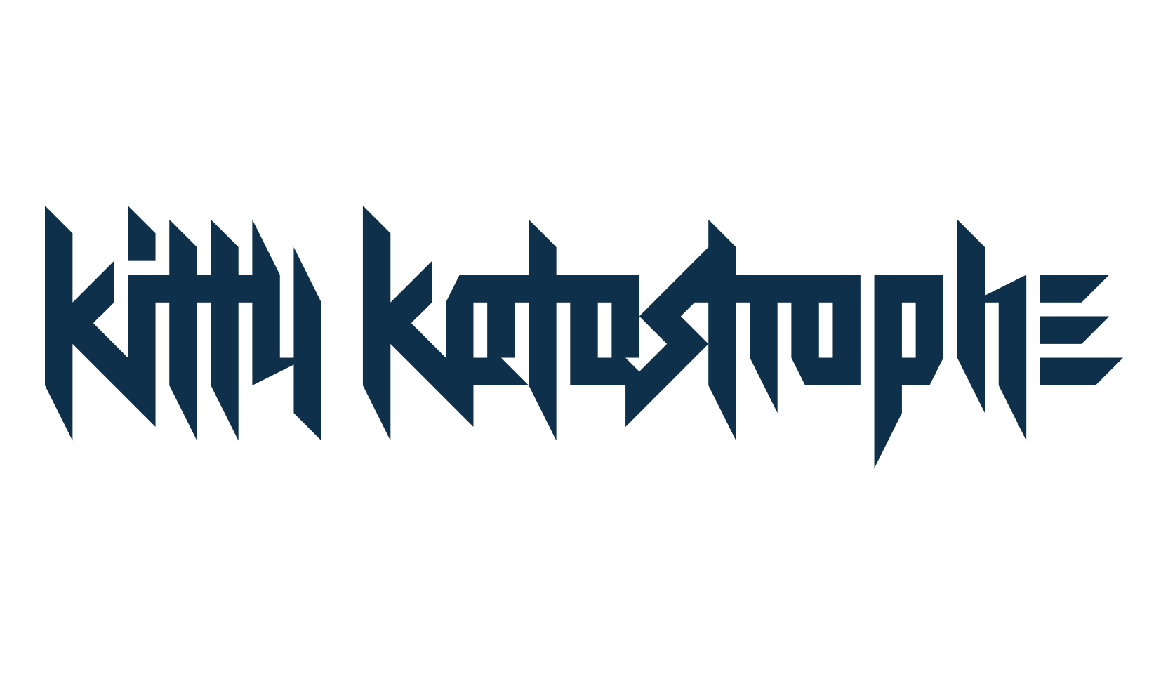 Kitty Katastrophe, gothic modern font preview