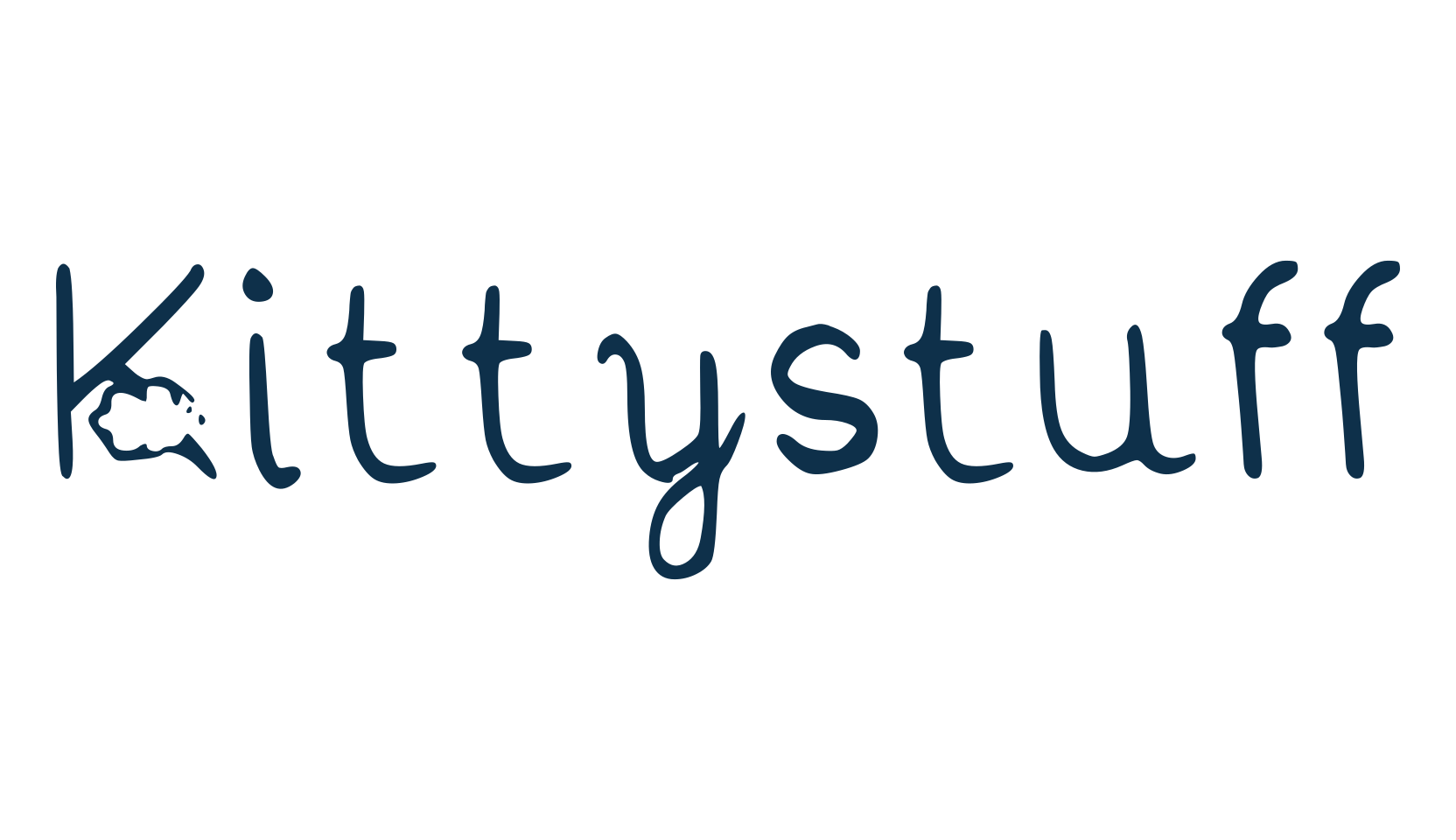 Kittystuff, decorative font preview