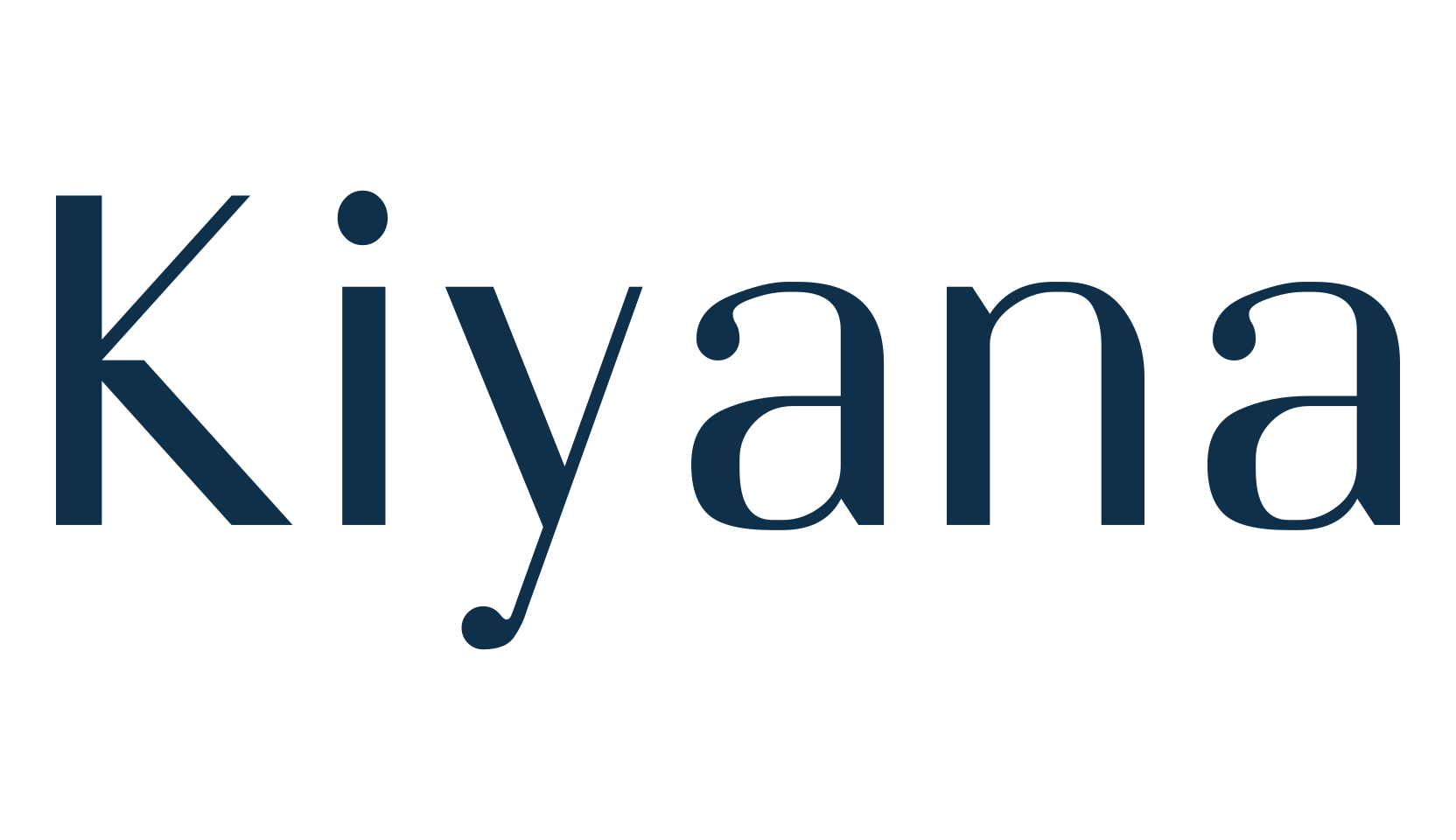 Kiyana, basic sans serif font preview