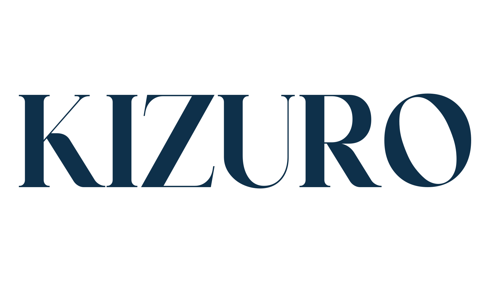 Kizuro, basic serif font preview