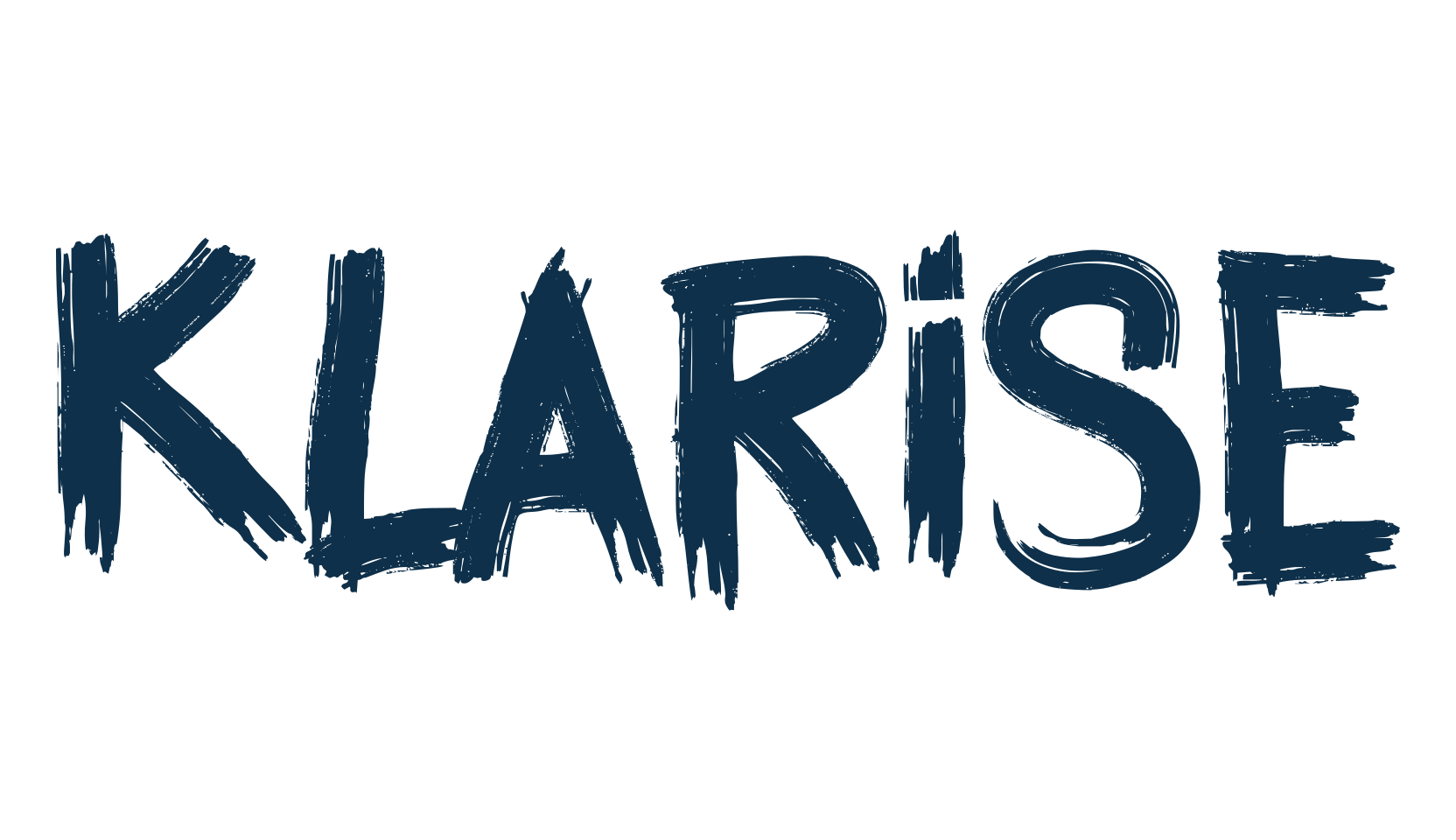Klarise, brush font preview