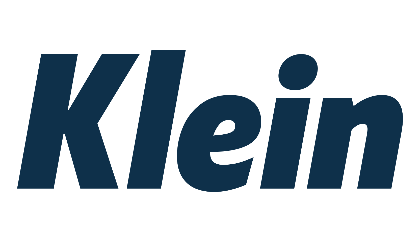 Klein, sans serif font preview