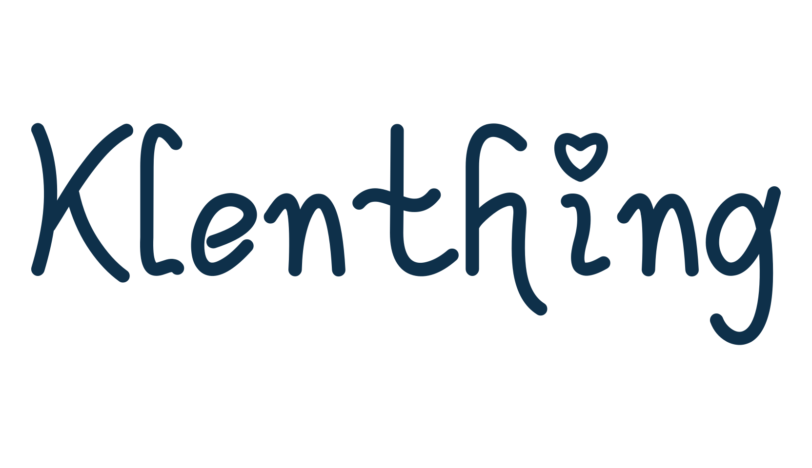 Klenthing, script handwritten fancy decorative calligraphy font preview