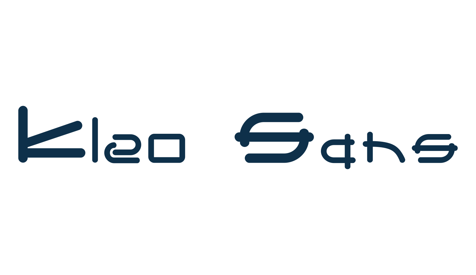 Kleo Sans, fancy various decorative font preview
