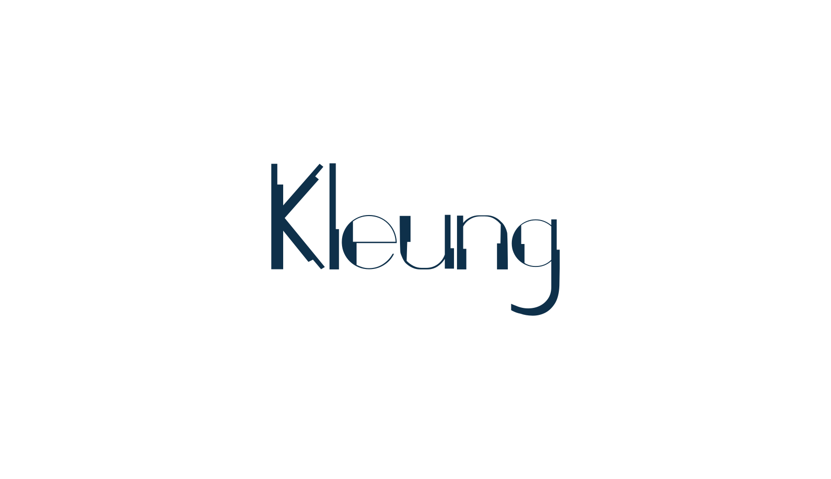 Kleung, fancy various decorative font preview