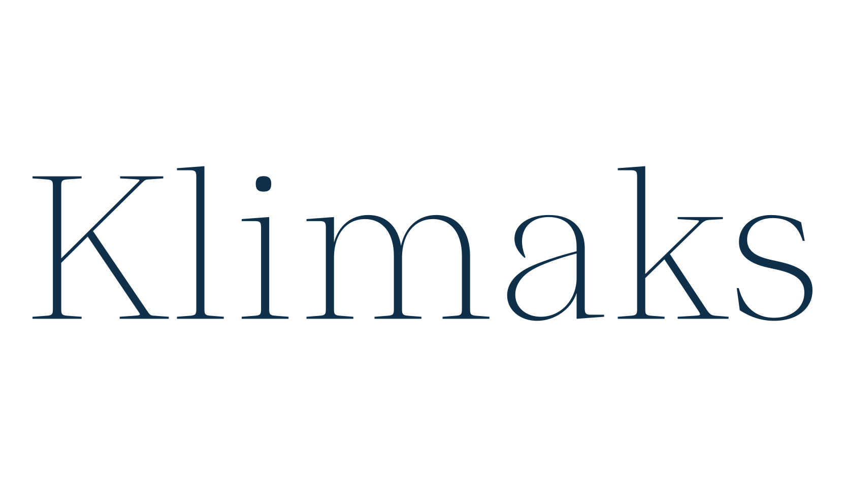 Klimaks, basic serif font preview