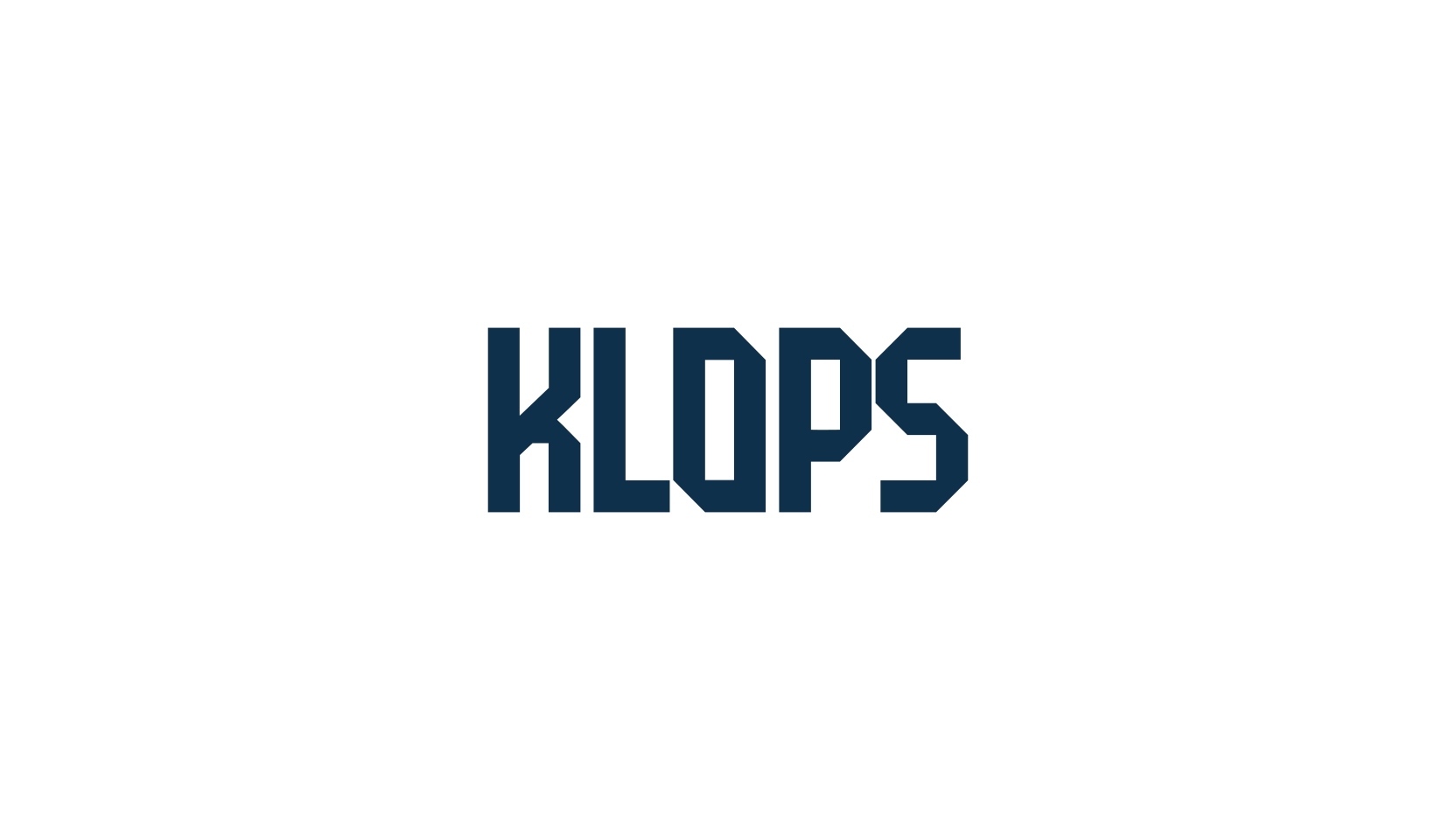 Klops, fancy various techno sci-fi font preview