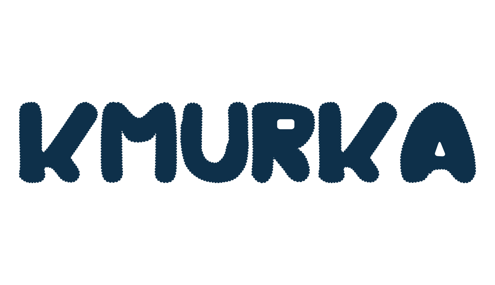 Kmurka, cartoon font preview