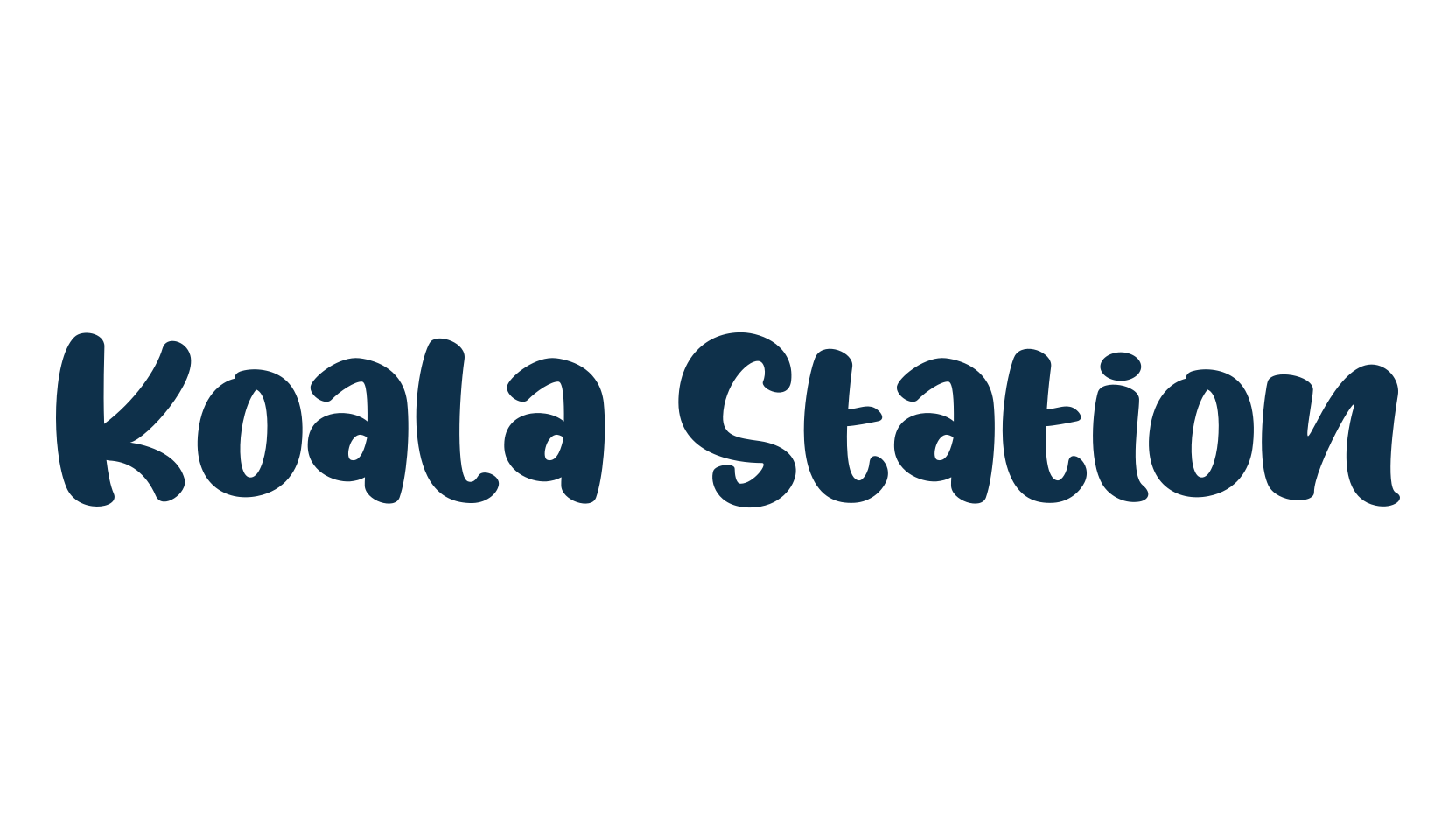 Koala Station, fancy cartoon decorative font preview