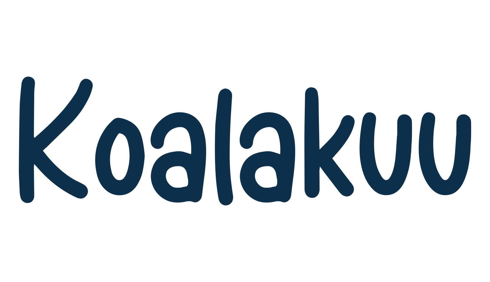 Koalakuu, handwriting font preview