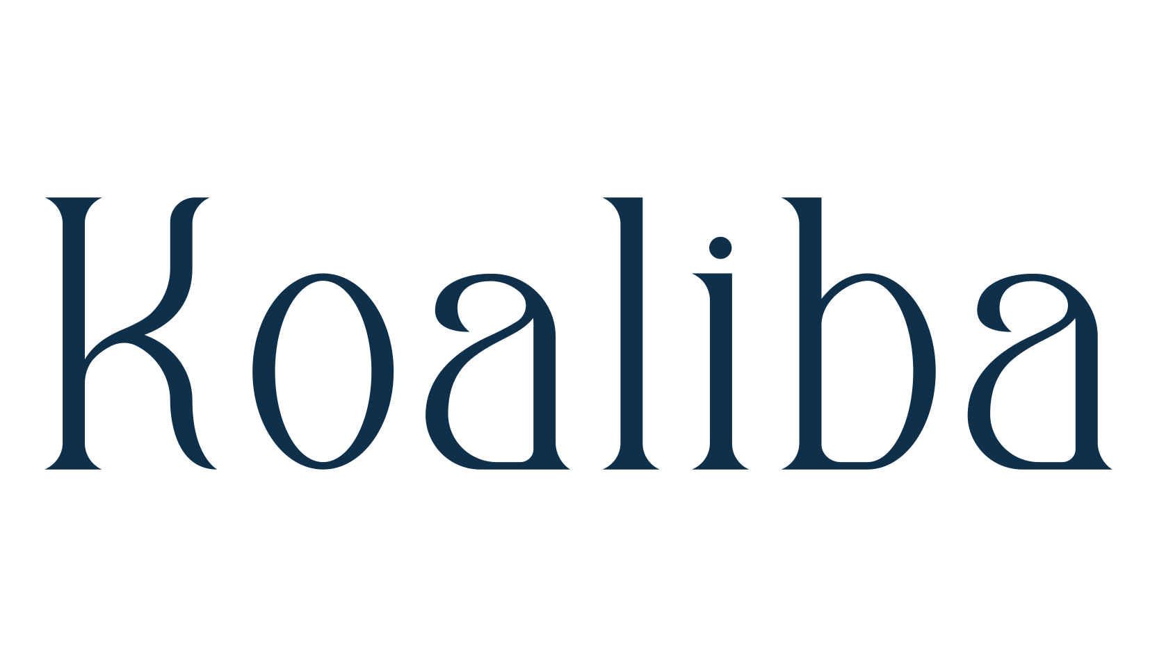 Koaliba, basic serif font preview