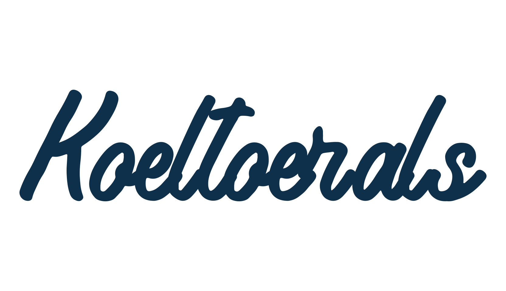 Koeltoerals, fancy decorative font preview