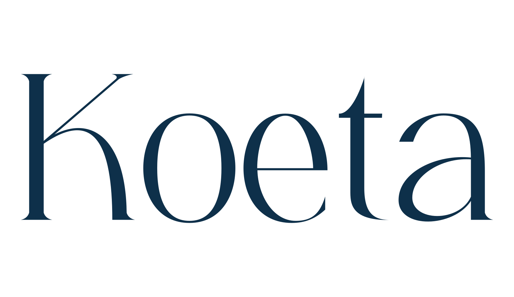Koeta, serif font preview