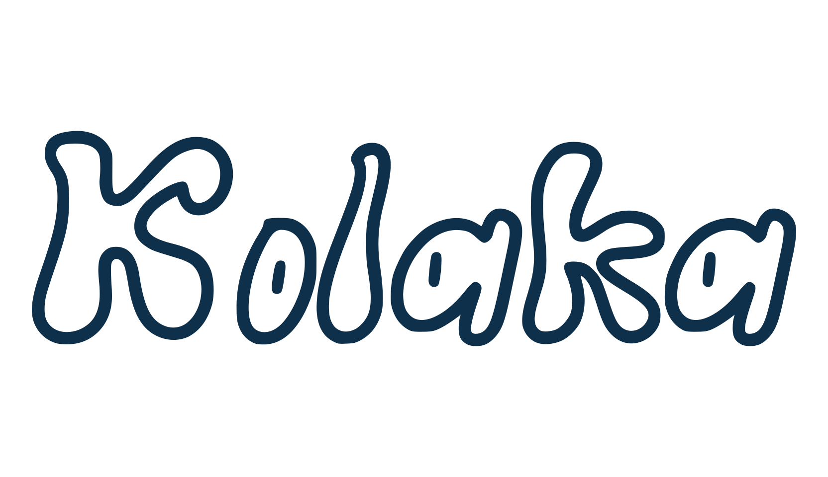 Kolaka, groovy font preview