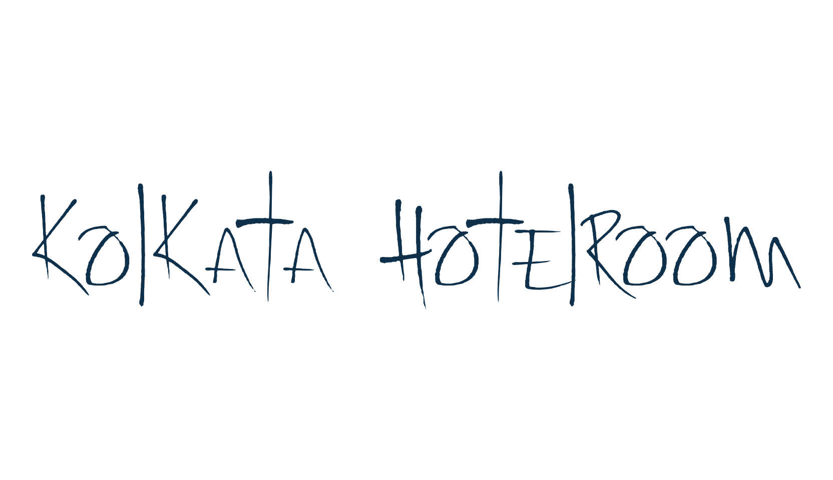 Kolkata Hotelroom, script trash fancy decorative calligraphy font preview