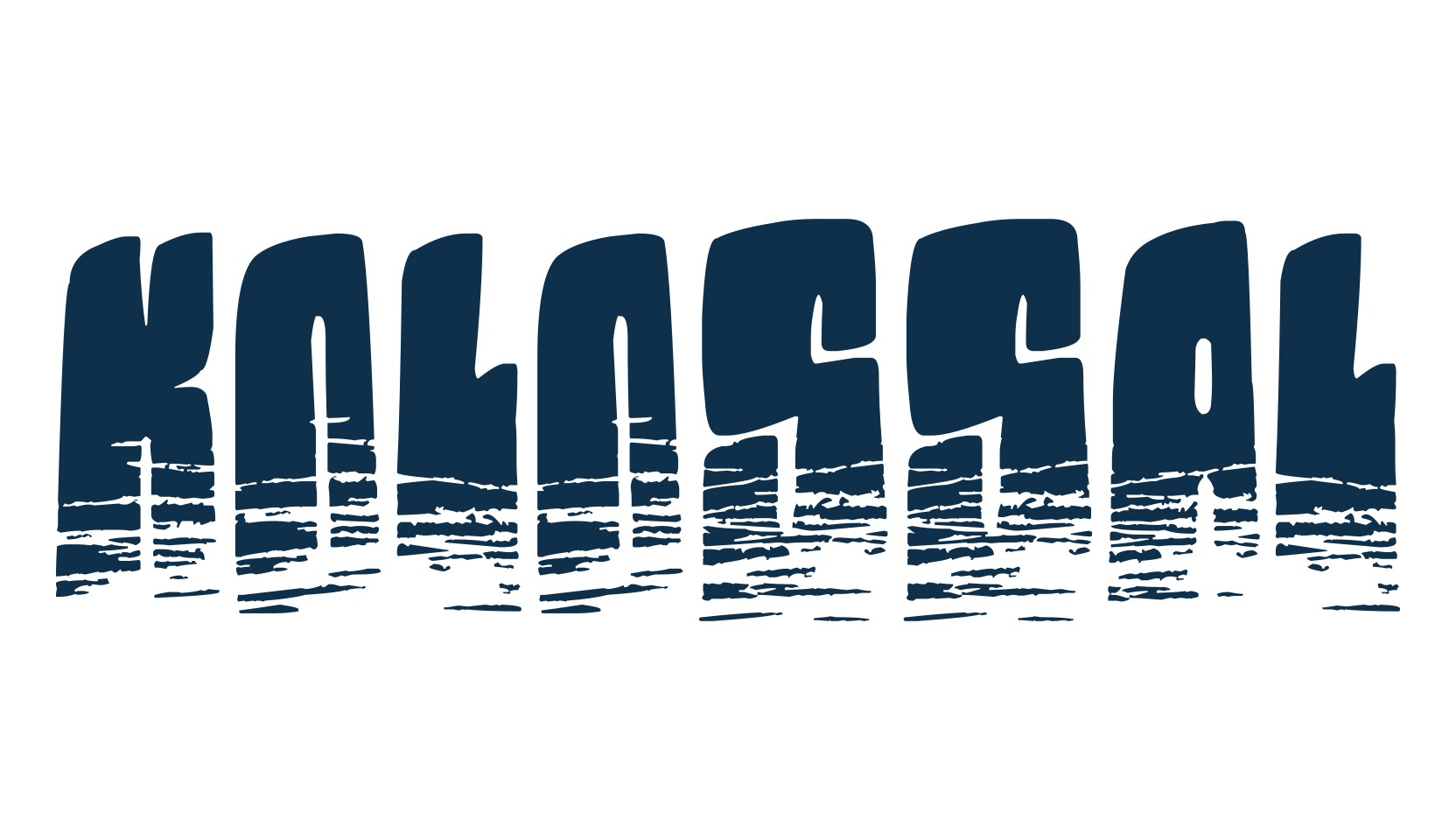 Kolossal, script graffiti fancy decorative calligraphy font preview