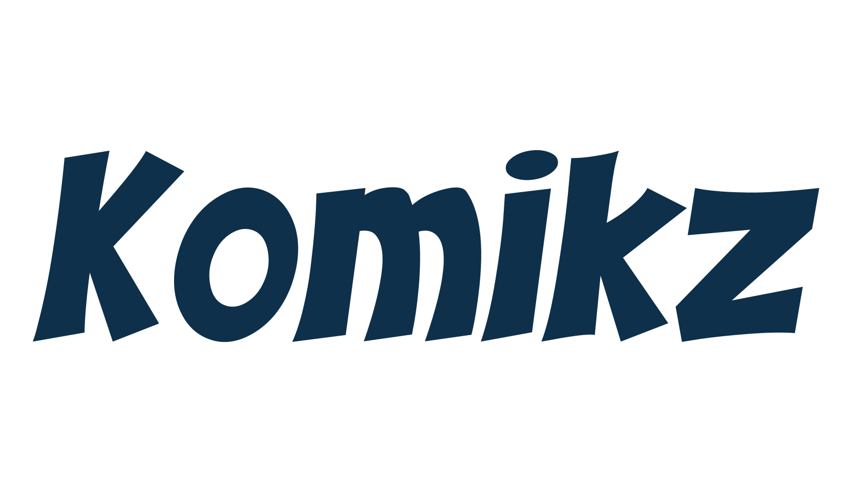 Komikz, cartoon font preview