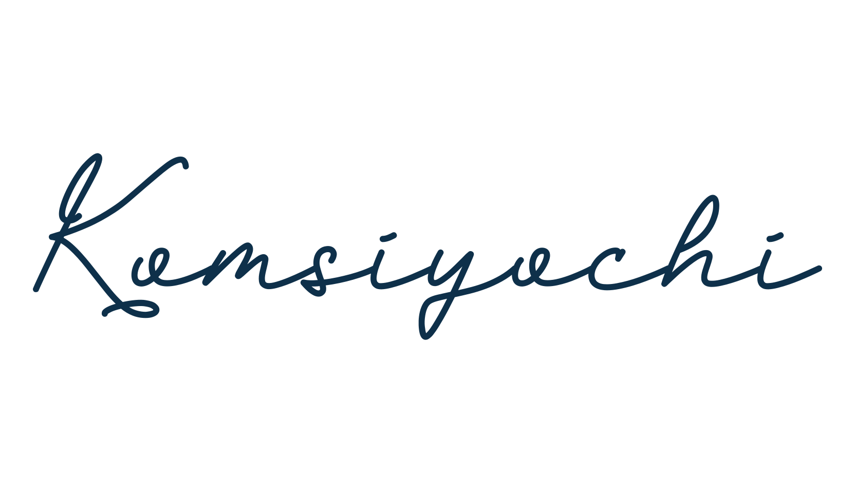 Komsiyochi, script handwritten fancy decorative calligraphy font preview