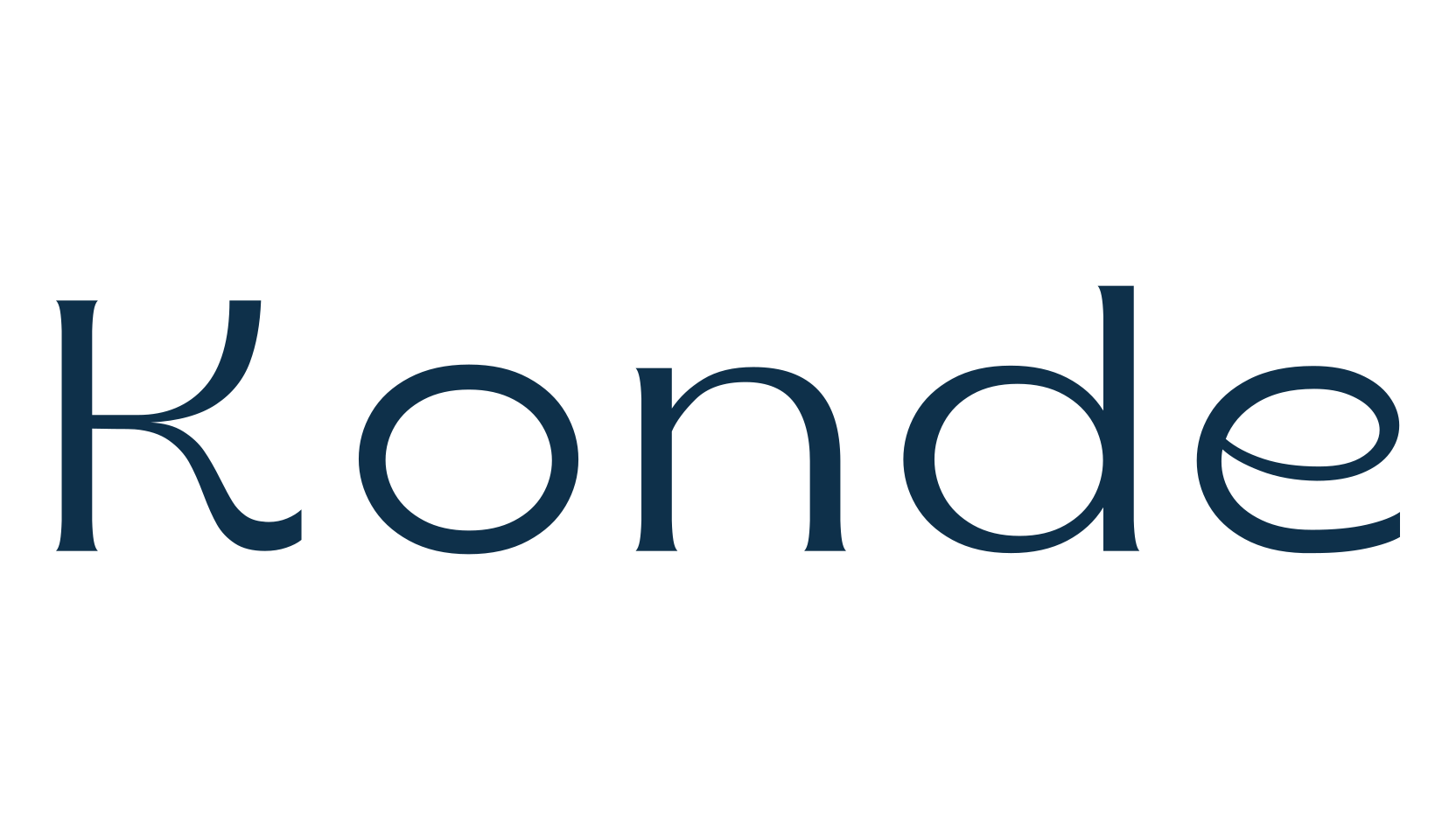 Konde, various font preview