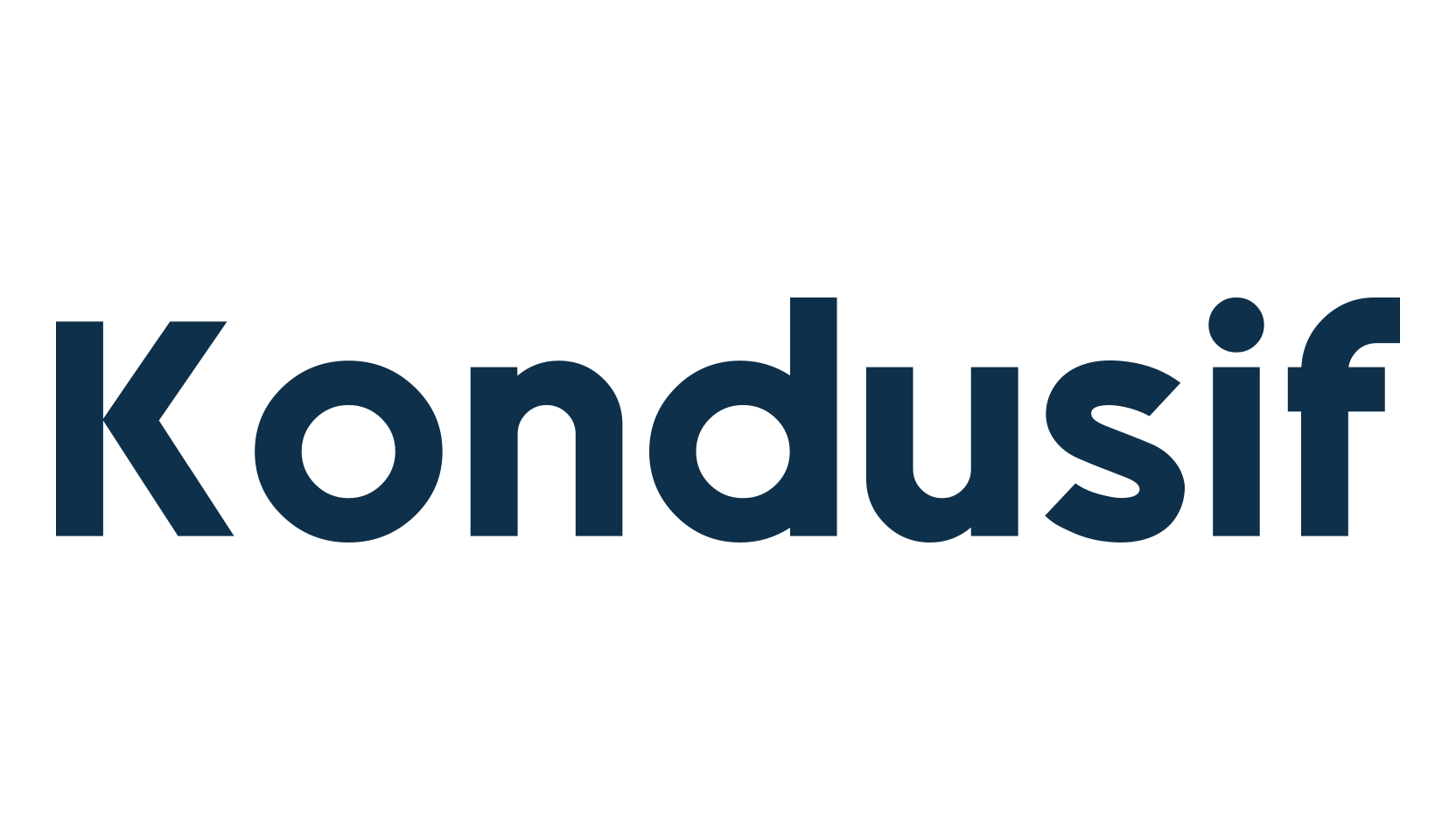 Kondusif, sans serif font preview
