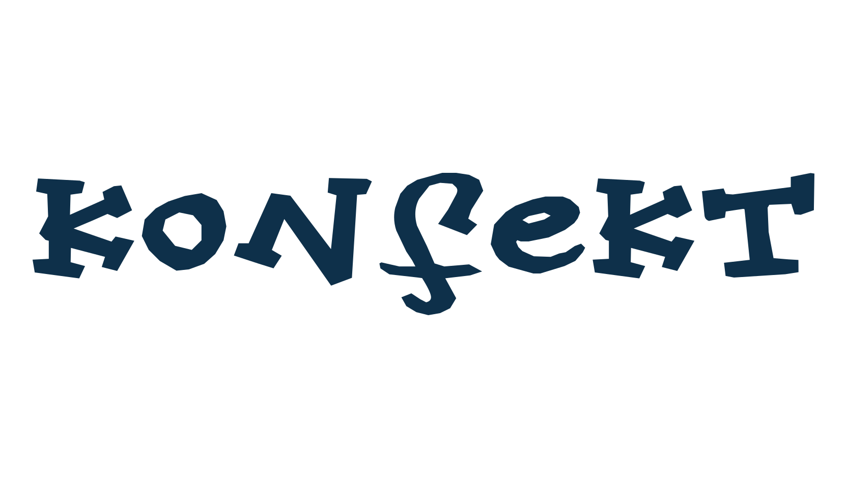 Konfekt, script graffiti fancy decorative calligraphy font preview