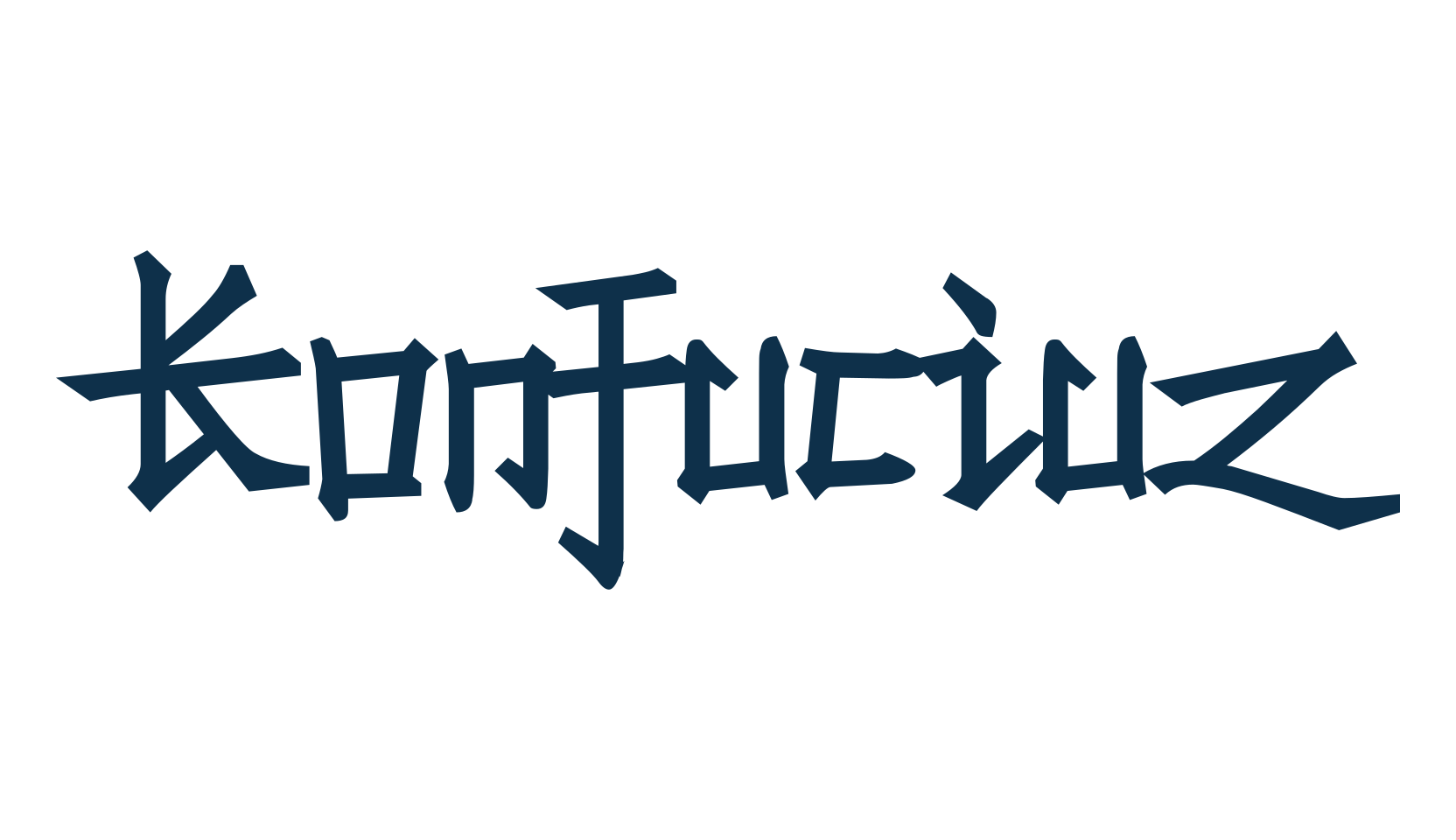 Konfuciuz, chinese, jpn font preview