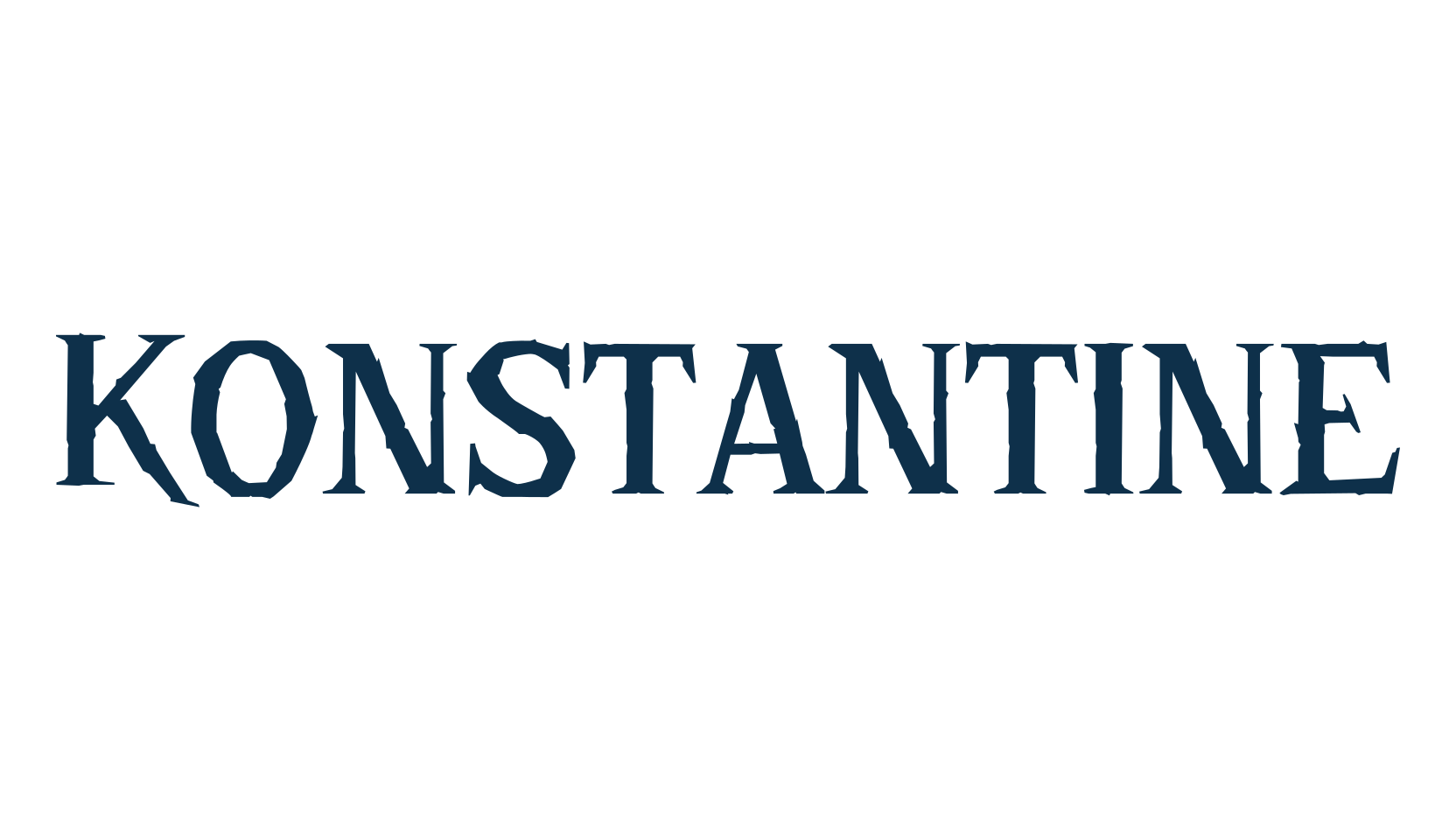 Konstantine, fancy decorative font preview
