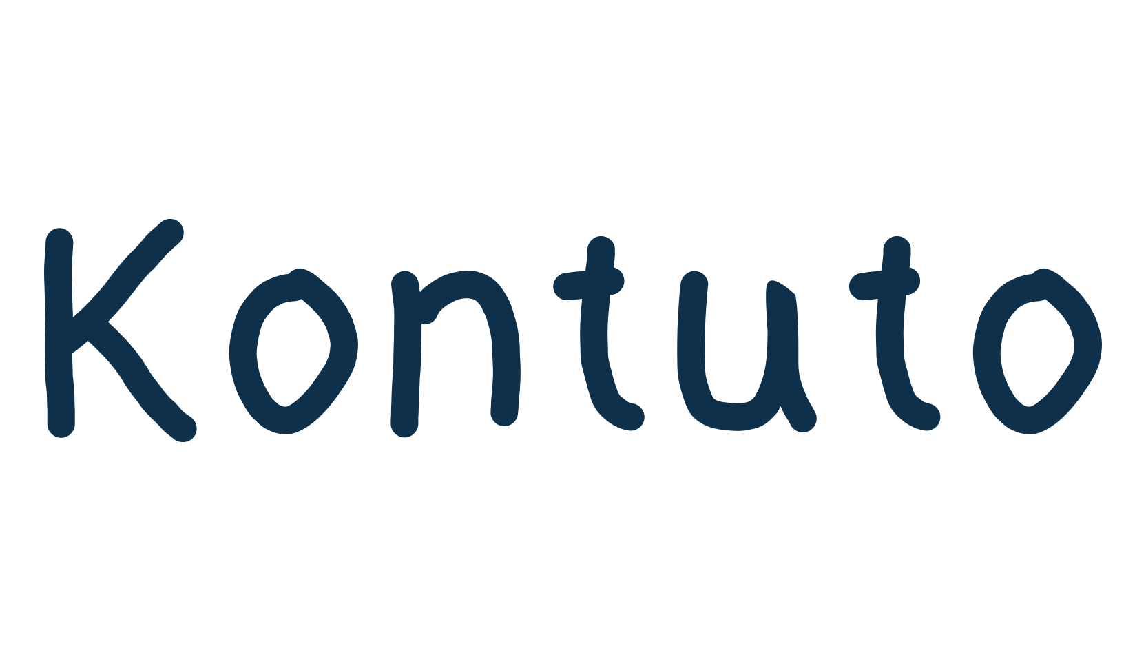 Kontuto, script handwritten fancy decorative calligraphy font preview