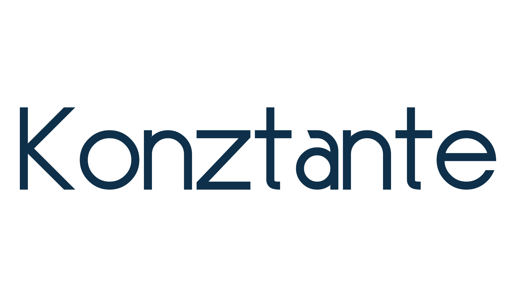 Konztante, basic sans serif font preview
