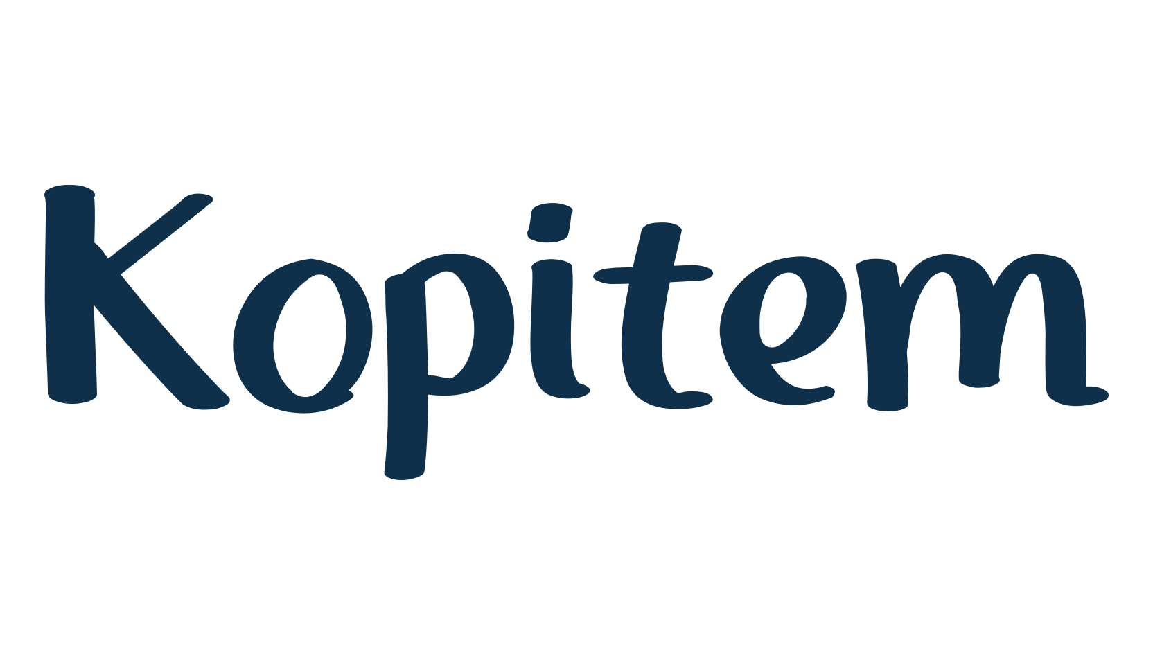 Kopitem, cartoon font preview