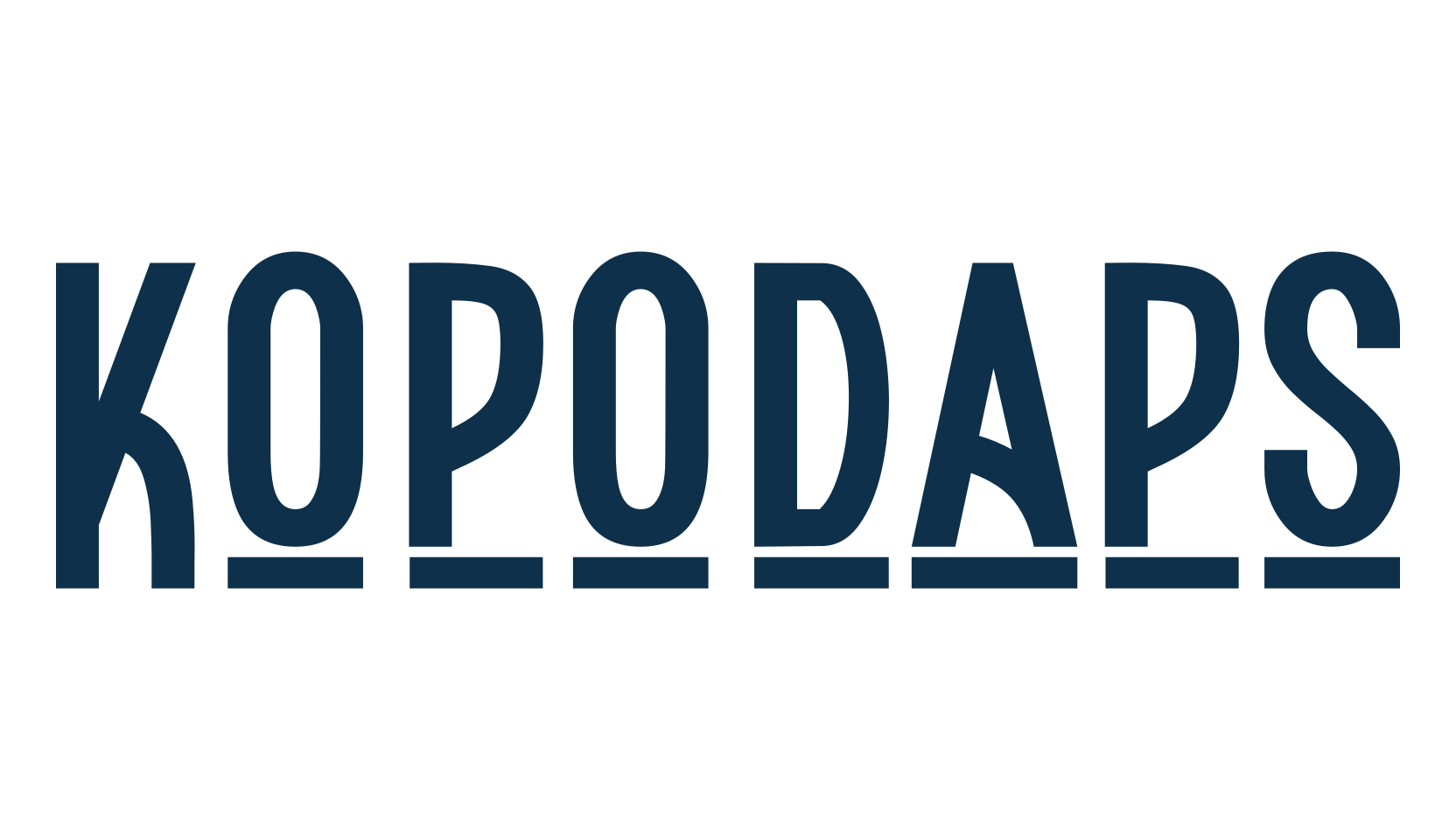 Kopodaps, fancy retro decorative font preview