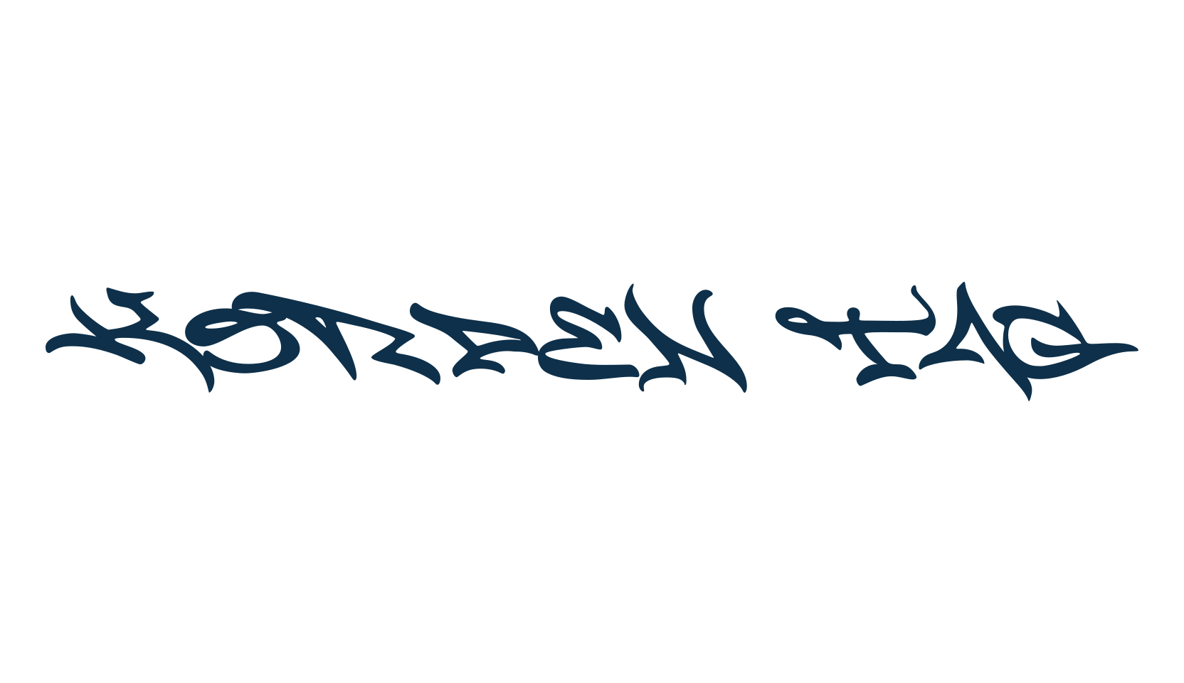 Korpen Tag, graffiti font preview