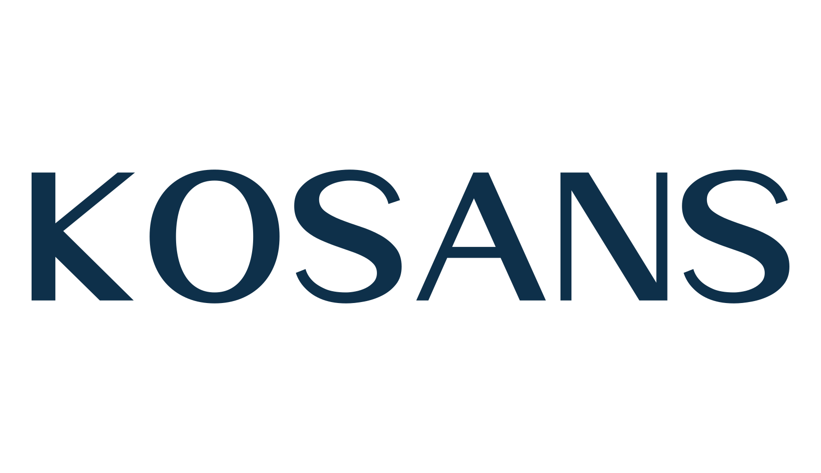 Kosans, basic sans serif font preview