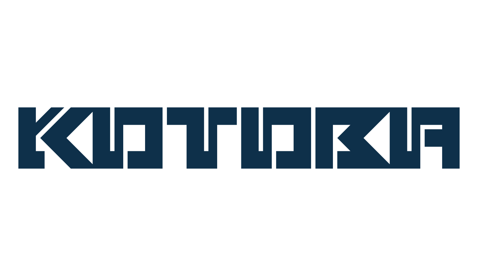 Kotoba, techno sci-fi font preview