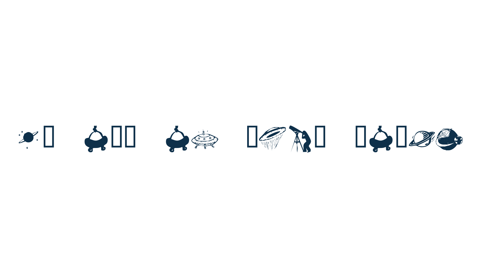 KR Out of this World, display market font preview