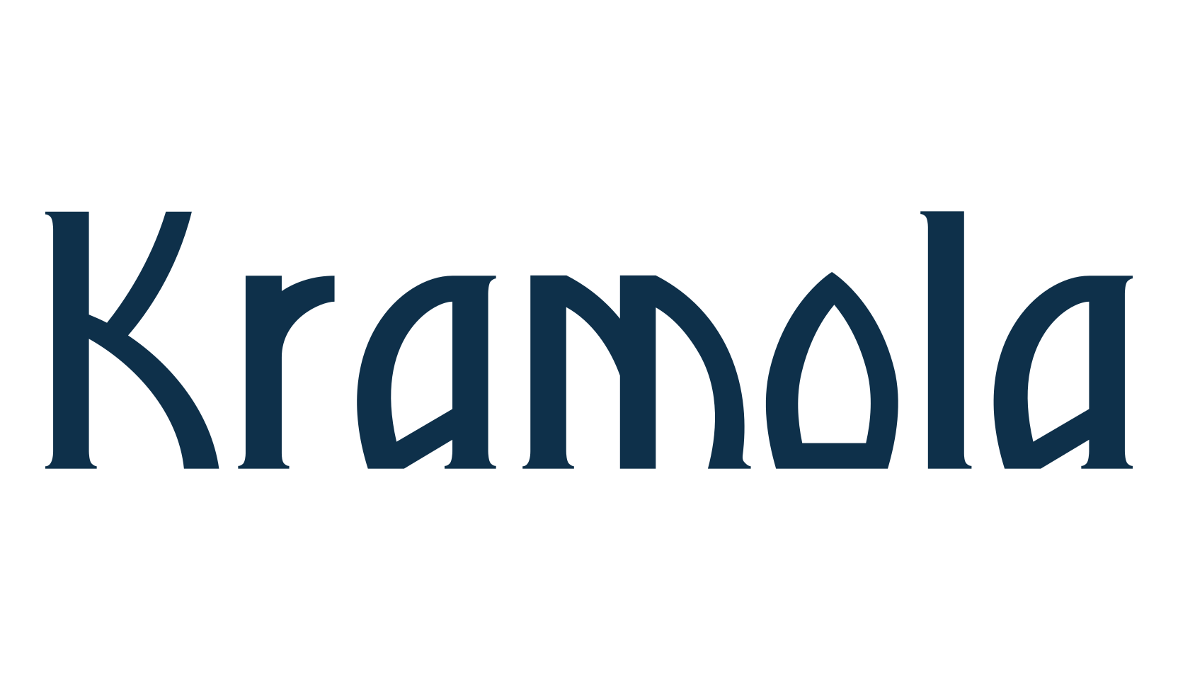 Kramola, foreign look russian font preview