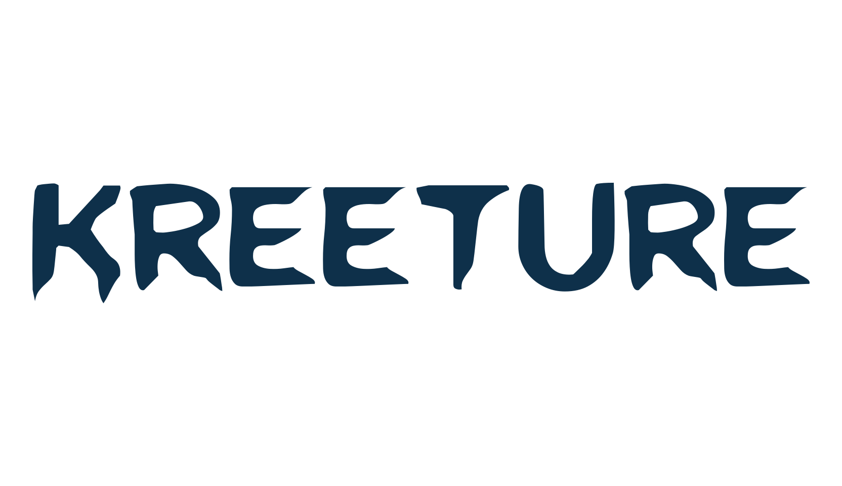 Kreeture, holiday halloween fancy decorative horror font preview