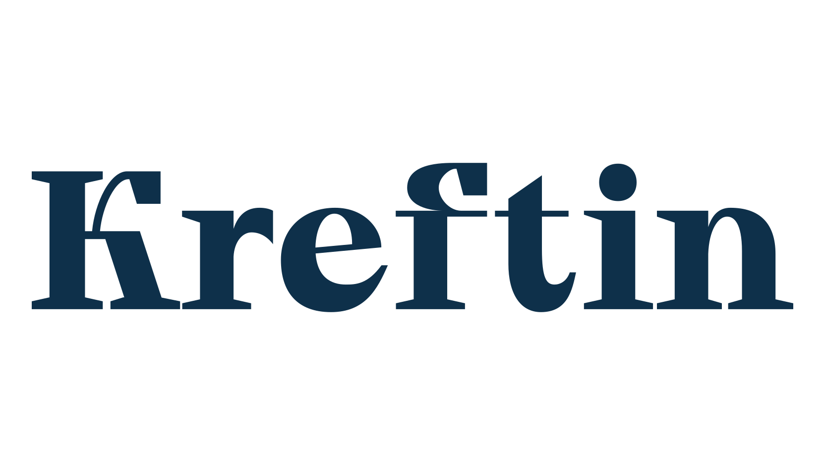 Kreftin, basic serif font preview