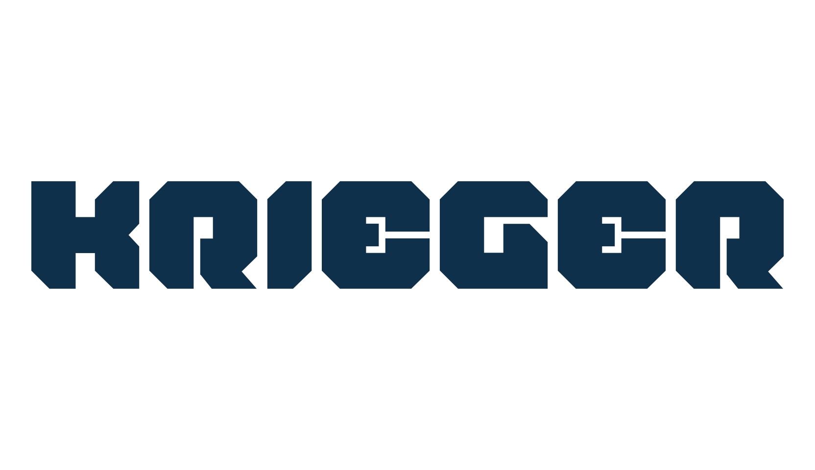 Krieger, fancy various techno sci-fi font preview