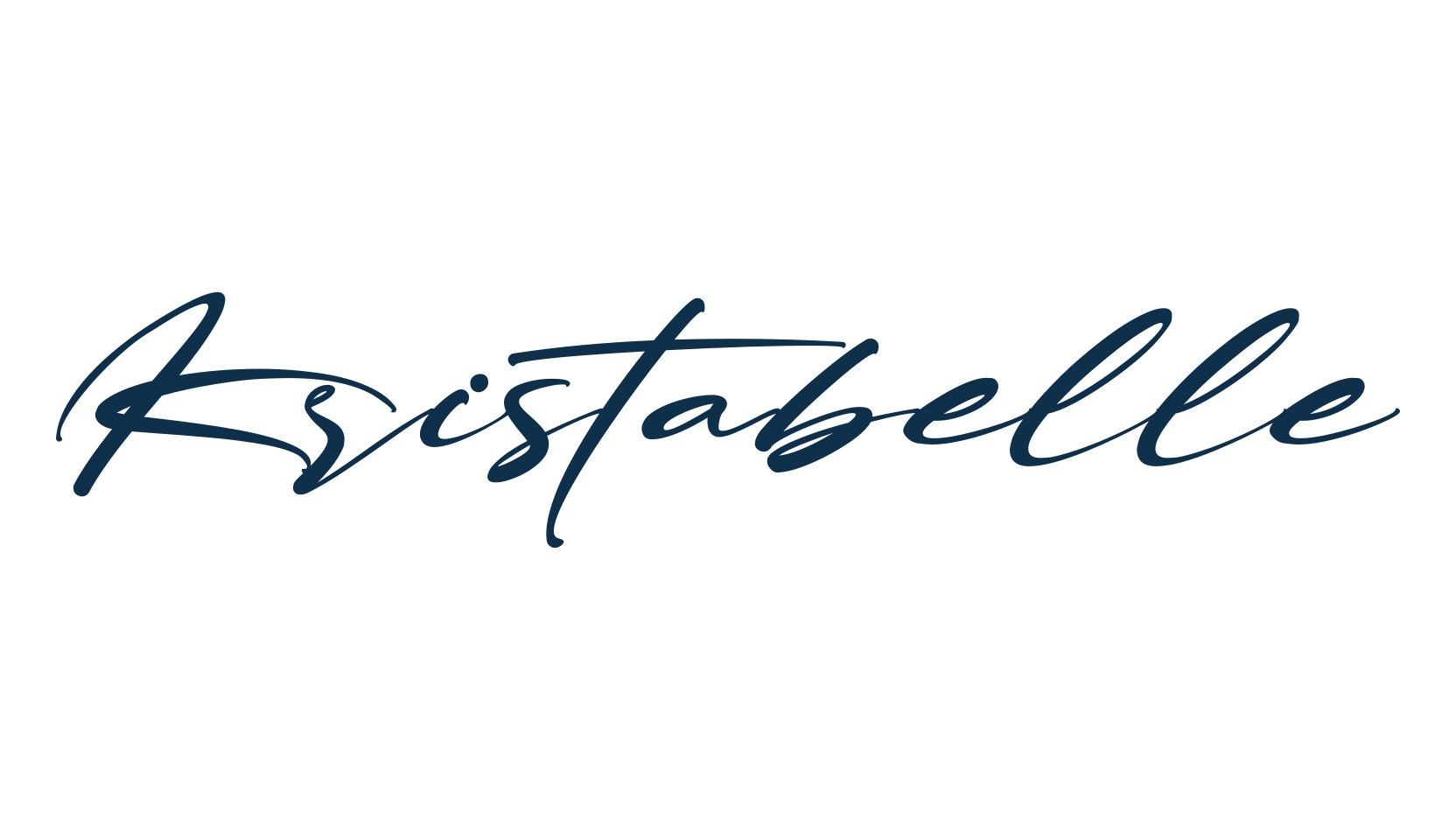Kristabelle, script handwritten fancy decorative calligraphy font preview