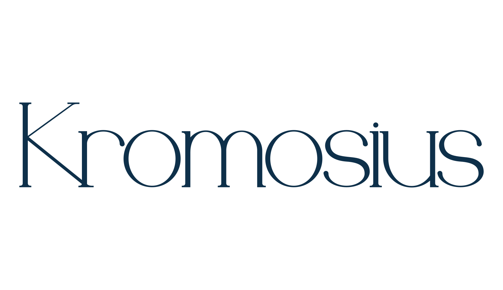 Kromosius, basic serif font preview