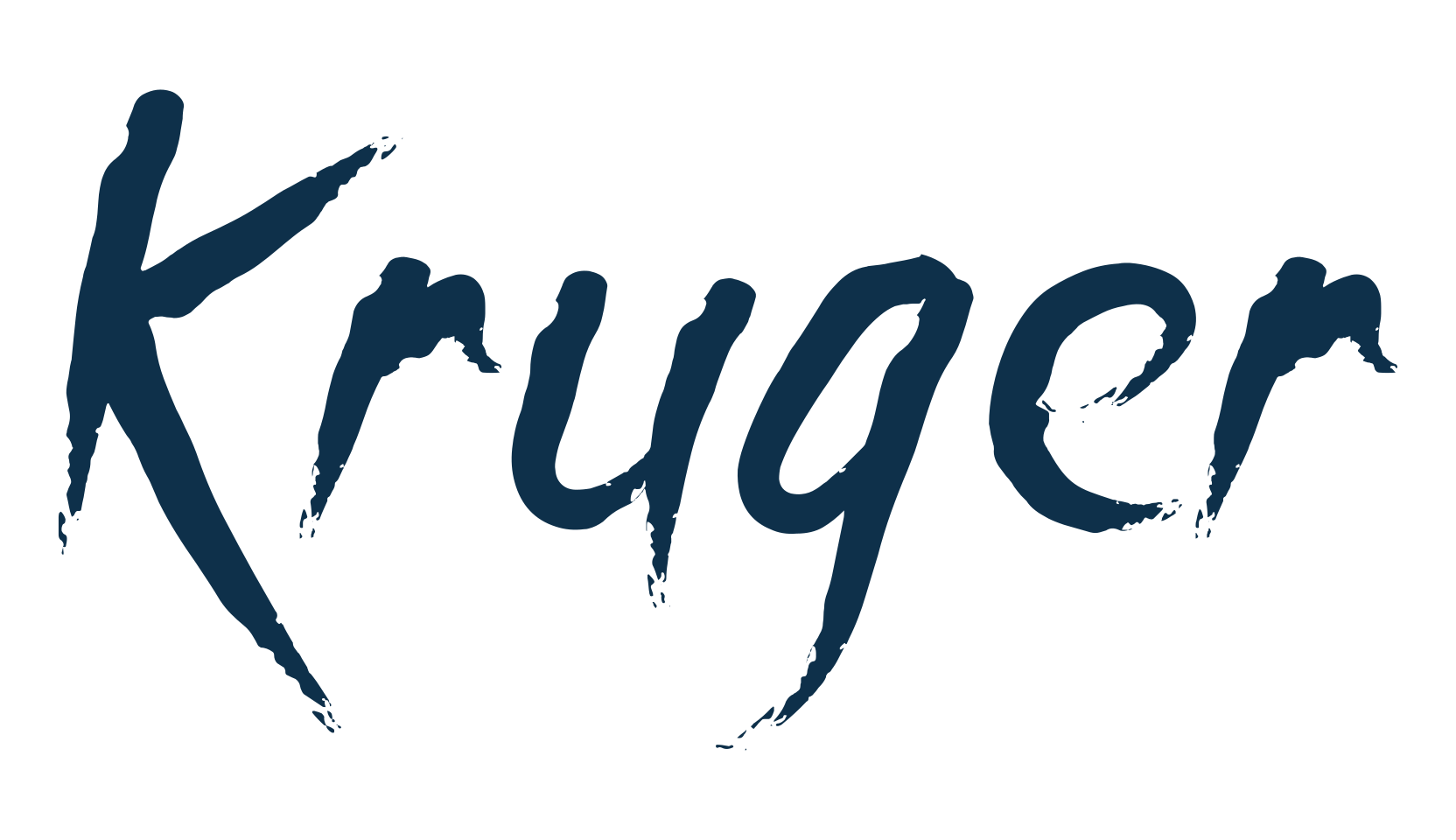 Kruger, halloween font preview