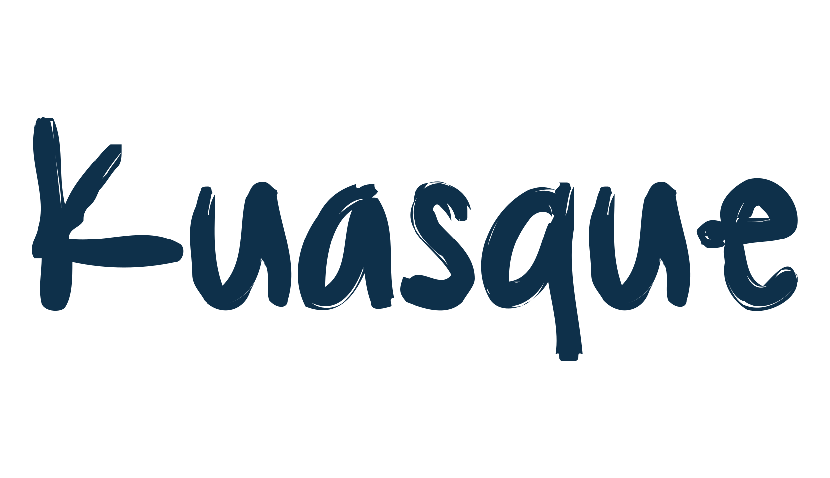 Kuasque, brush font preview