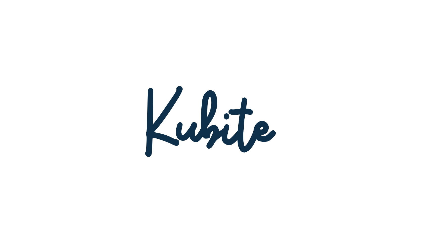 Kubite, script handwritten fancy decorative calligraphy font preview